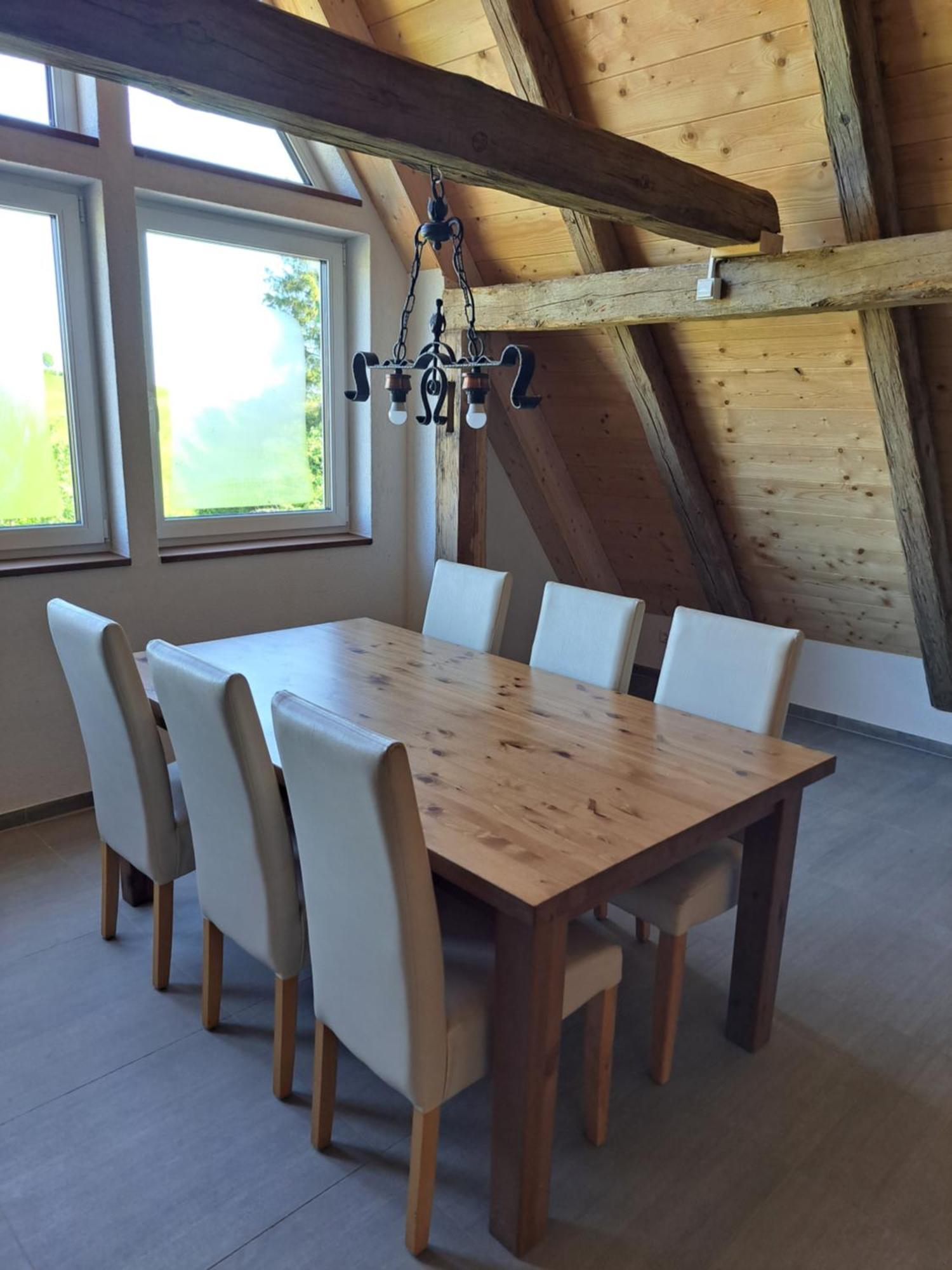 Ferienwohnung Heuboden 胡芬根 外观 照片