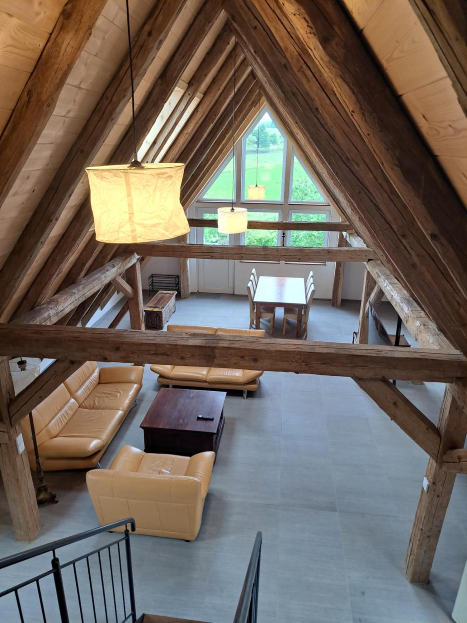 Ferienwohnung Heuboden 胡芬根 外观 照片
